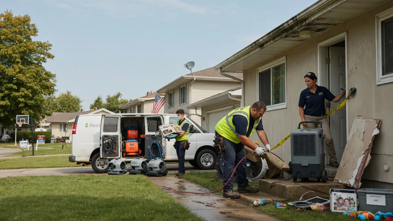 Water Damage Restoration in Royalton, IL near me
